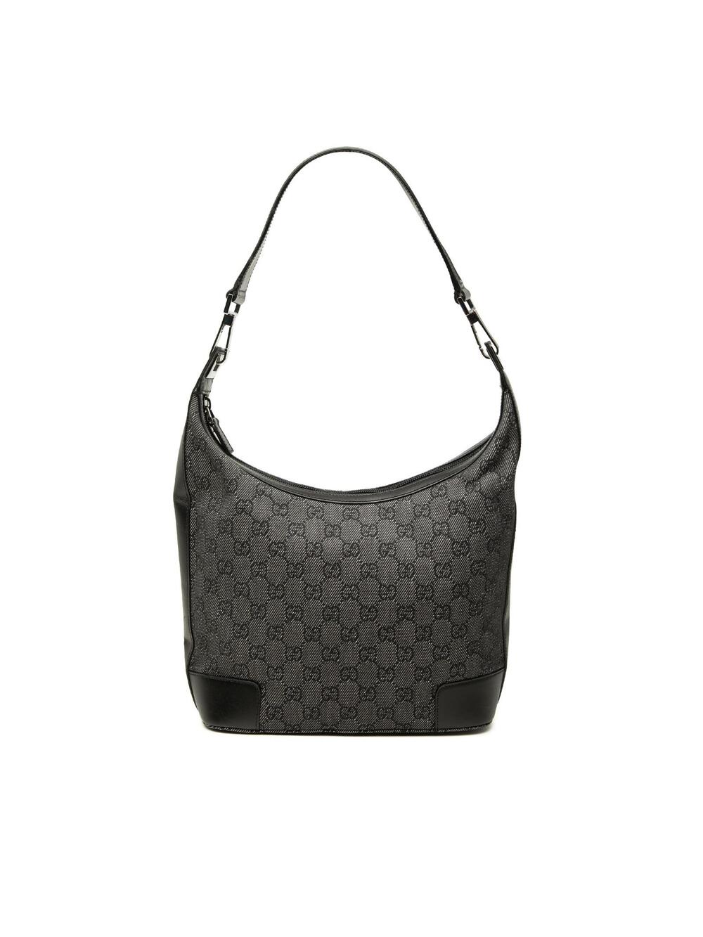 Gucci Gg Denim Shoulder Bag Pre-Loved #362391G57B